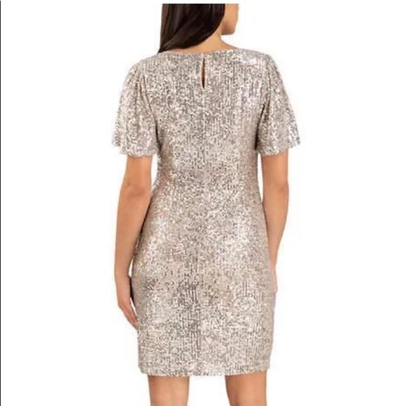 Hilary Radley | Dresses | Womens Plus Size Cocktail Sequin Dress By Hilary  Radley | Poshmark